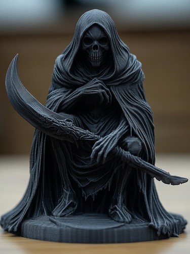 Grim reaper statue gothic - grim,