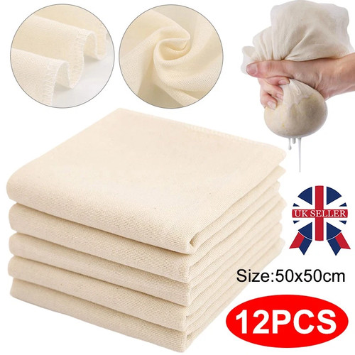 12x cotton muslin cheese - cotton,