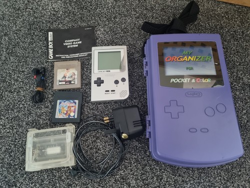 Nintendo gameboy pocket with - gameboy,