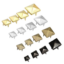 50-100pcs Square Pyramid Punk