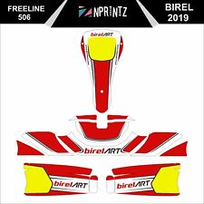 BIREL 2020 506  STYLE FULL KART STICKER KIT - KARTING  - ROTAX IAME