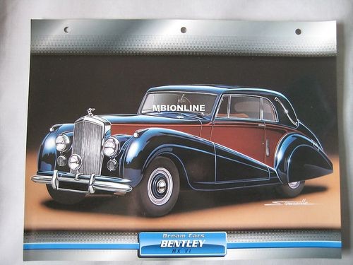 Bentley dream cars - bentley, mk