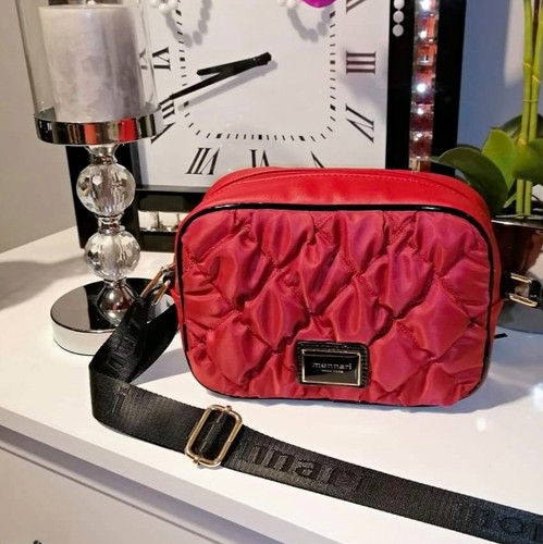 Mimco red quilted - red, nylon
