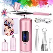 Cordless Airbrush Kit Portable Airbrush Gun Airbrush Kit for Make Up Tattoo