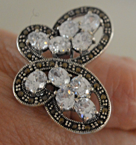 Vintage 925 marcasite - .925, ten