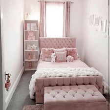 New Blush Pink Plush Velvet