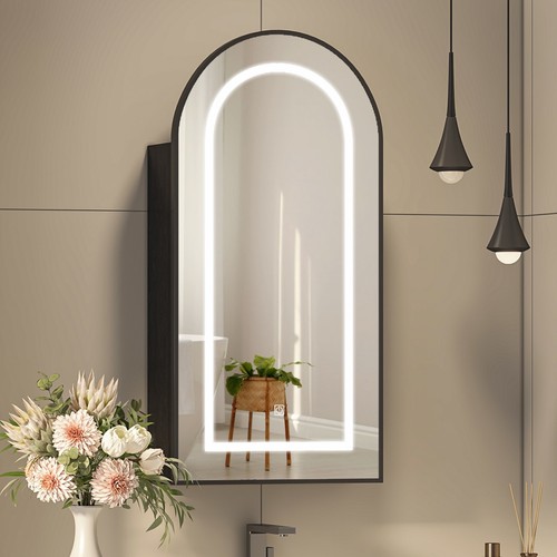 Bathroom mirror cabinet with - mirror,