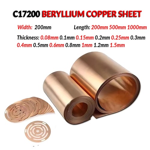 1pcs beryllium copper sheet - 1pcs,