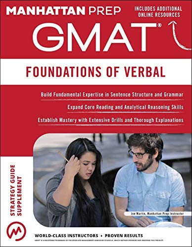 Foundations gmat verbal - foundations, of