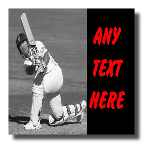 Cricket personalised drinks - personalised,