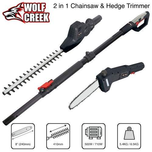 Chainsaw hedge trimmer 1 - chainsaw, in
