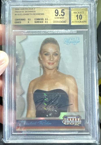 Elisabeth rohm 2008 donruss - elisabeth,