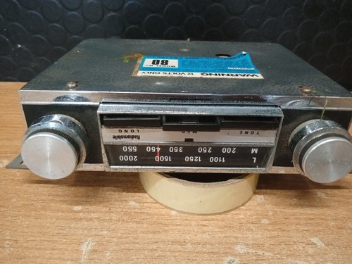 Vintage radiomobile car radio - radiomobile,
