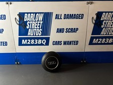 AUDI A3 S3 A4 A5 R8 TT MK2 FLAT BOTTOM ROUND AIR STEERING WHEEL BAG 8J0880201N