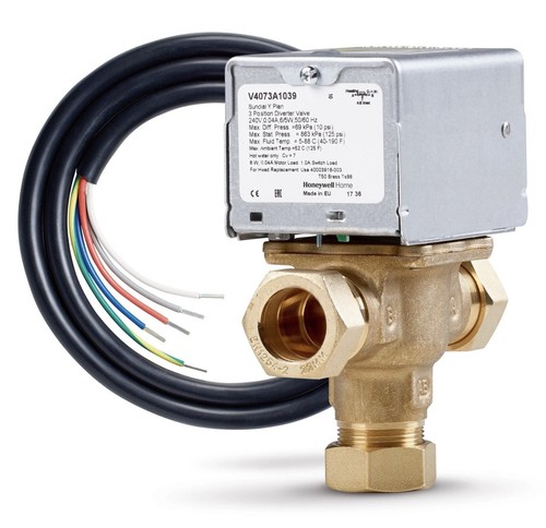 Honeywell port mid position - honeywell, 3-port