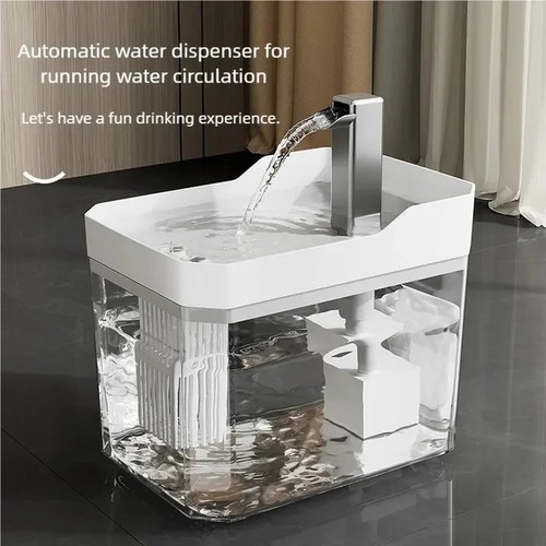 Cat water fountain automatic - water,