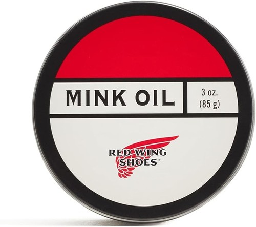 Red wing mink oil - red, leather