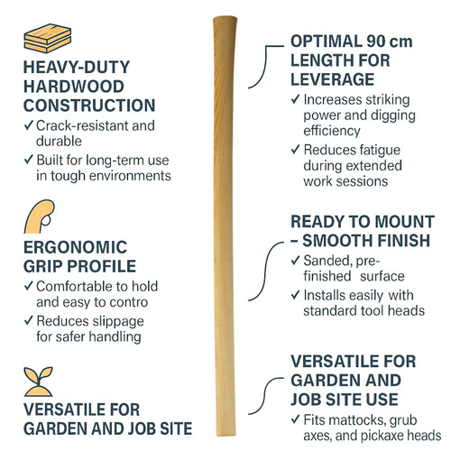 36in 90cm hardwood - 36in,