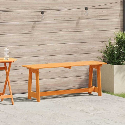 Solid pine garden bench - solid,
