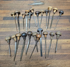 K102- Antique Engraving Tools - Muller, Gesswin, etc - Jeweler, etc