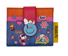 Disaster Designs Peanuts Patch Foldover Wallet