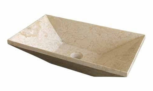 Trapezio beige cream marble - cream,