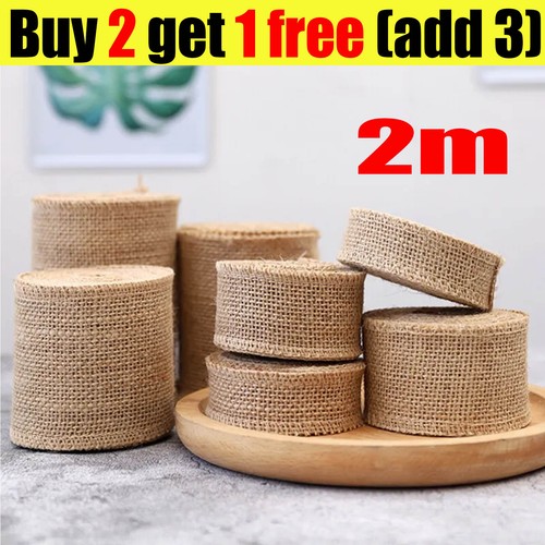 1roll natural rustic jute - rustic,