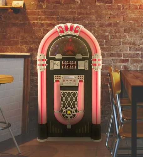 Vinyl jukebox machine retro - jukebox,