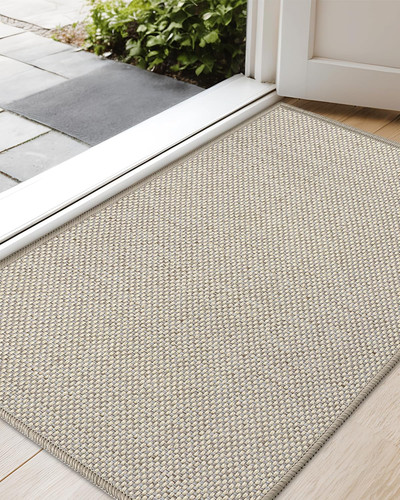 Color geometry door mats - door,