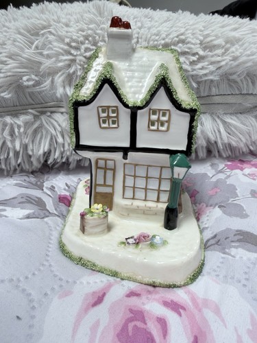 Coalport bone china cottage