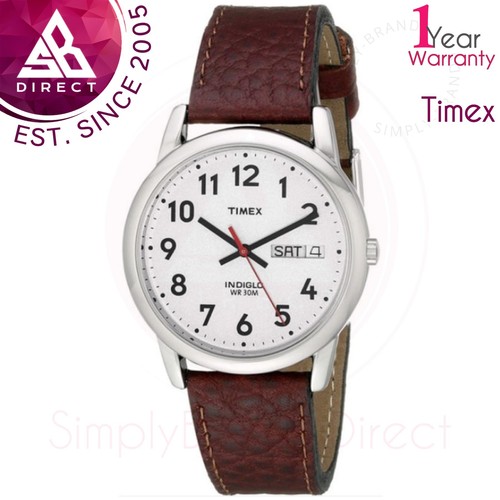 Timex t20041 men - men's, leather