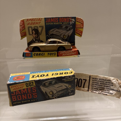 Vintage corgi toys - corgi, james