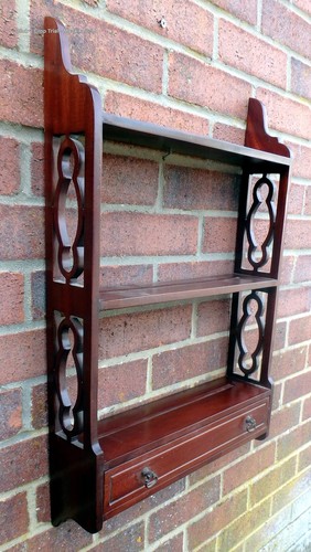 Georgian style mahogany wall