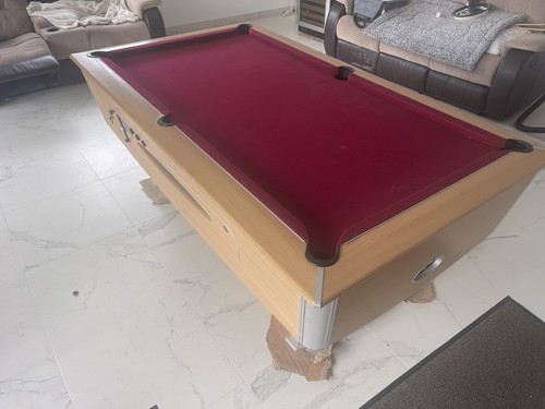 7ft slate bed pool table - slate,