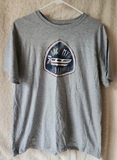 State Of Mine "Lake My Day" Heather Gray T-Shirt Men’s Size XL