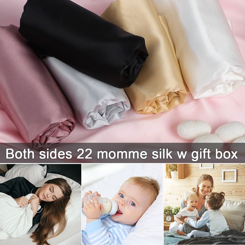 Momme natural silk - natural,