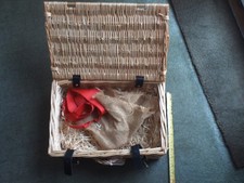 wicker basket, with a little