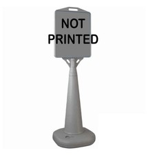 Traffic Cone Sign - No Graphic