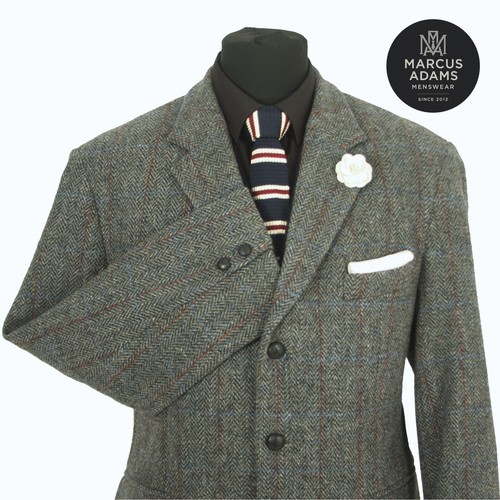 Harris tweed jacket blazer - tweed,