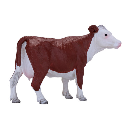 Realistic hereford cow - realistic,