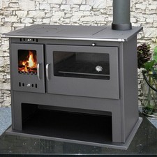 Wood Burning Range Stove Oven