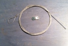 Garage Door Universal Lock Latch  Cable. Fits Most garage doors. Made In The Uk