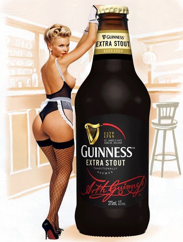 Guinness pin retro - pin,