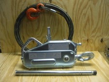 New GRIPHOIST TIRFOR TU28 TU-28 8000lb 4000lb Lift 50' Cable Manual Lever Hoist