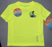 ZeroXposur Boys Rash Guard Swim Shirt only UPF 50+ Size 4 UV Sun Protection NWT