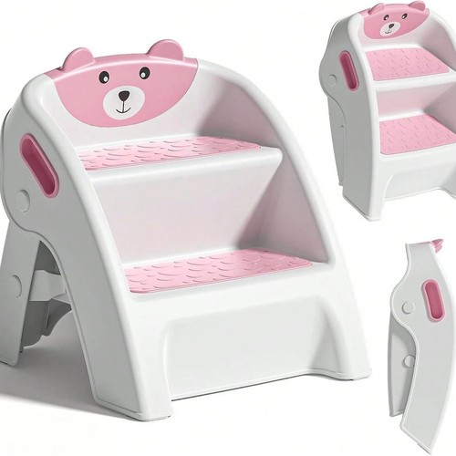 Foldable step toddler stool - foldable, 2