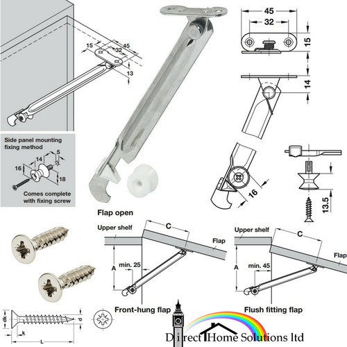 Hafele lid stay lift - lift, hinge