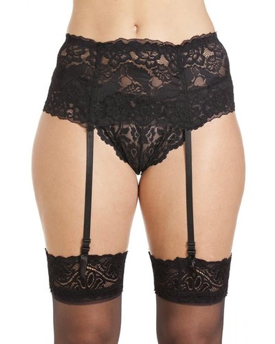 Ladies lace suspender - suspender, belt