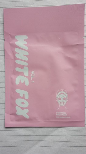 White fox hydrating - white, mask