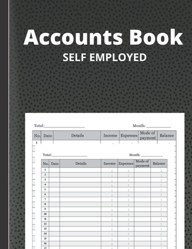 Accounts book self employed - book,